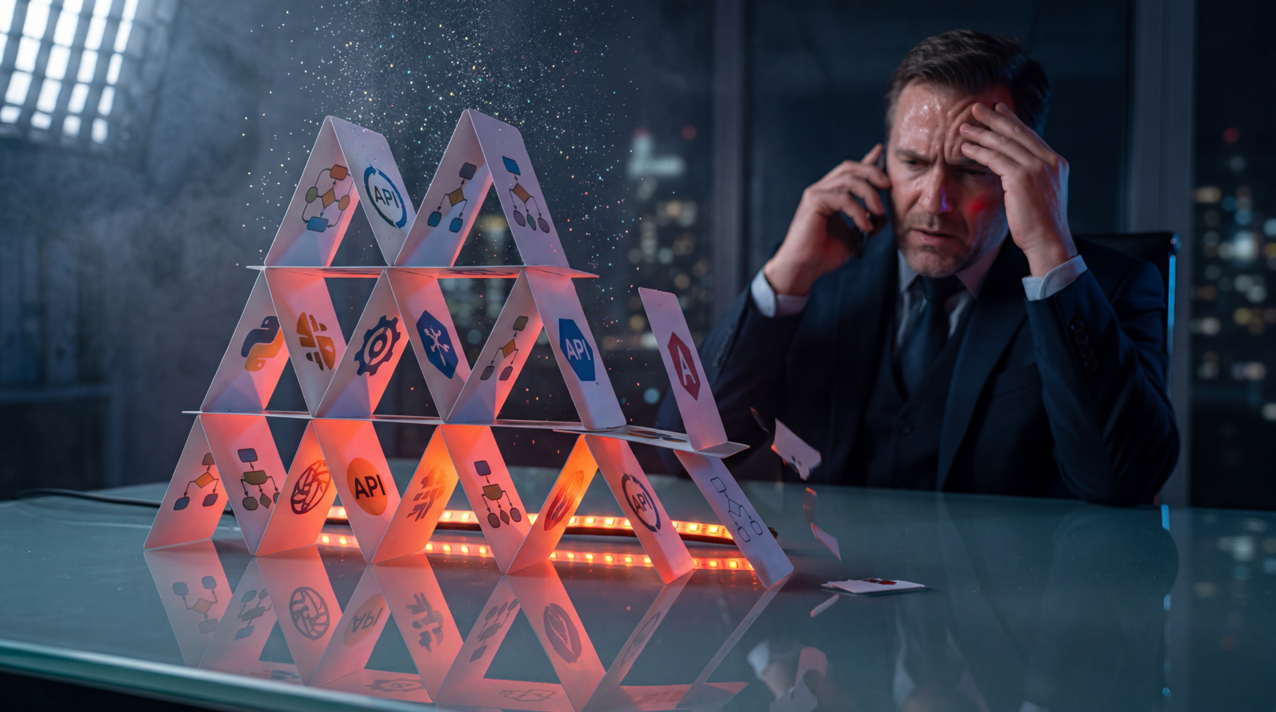 Fragile Architecture House of Cards